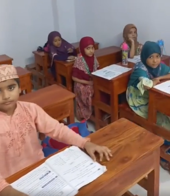 শ্রেণি: প্রথম, বিষয়: দ্বীনিয়াত শিক্ষা-৫ নং হাদীস, তারিখ: ০৭ জুলাই ২০২৪ ইং।